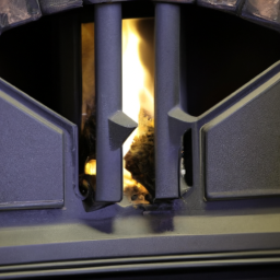 Chaleur douce et charme traditionnel : l'insert cheminée avec un poêle à bois rustique Morannes